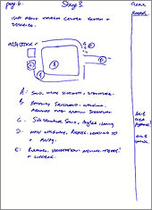 click to see a page from the Great Pyramid Remote viewing session and results